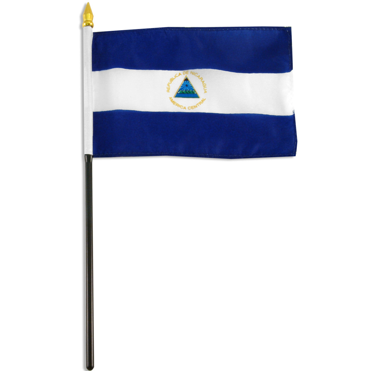 Nicaragua flag 4 x 6 inch