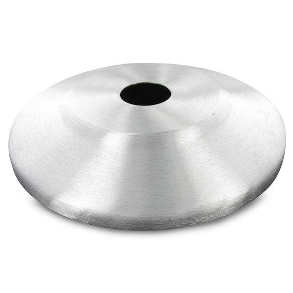 Standard Profile Aluminum Flash Collar - For 3" Diameter Pole - Satin