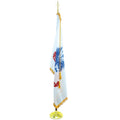 Super Tough Indoor Flagpole Kit with Nylon 3' x 5' Army Flag