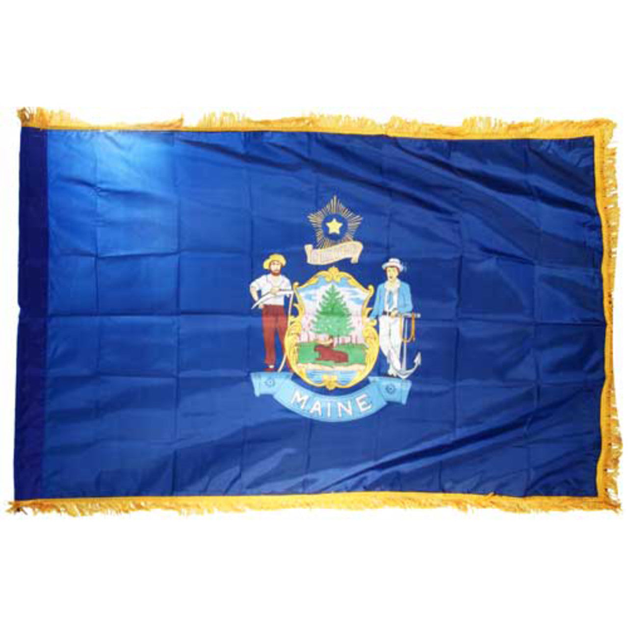 Maine Flag 3ft x 5ft Nylon Indoor
