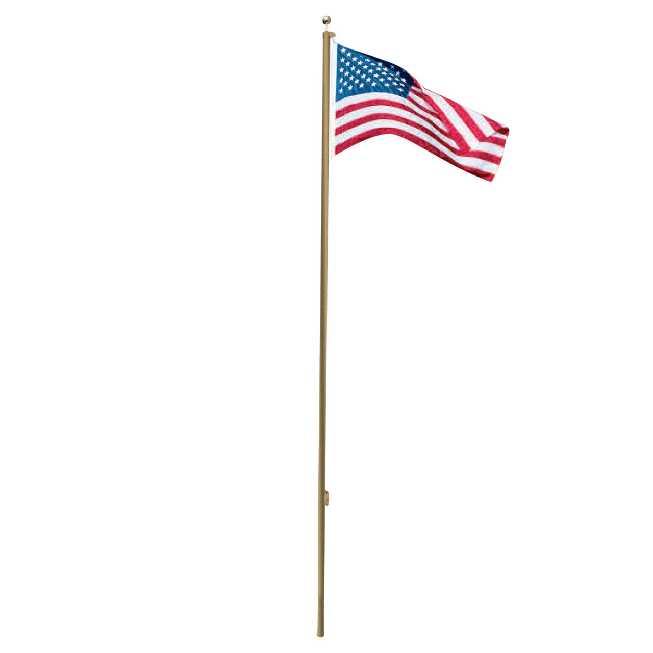 Super Tough 25ft Outdoor Flagpole Kit