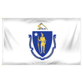 Massachusetts 5ft x 8ft SpectraPro Flag