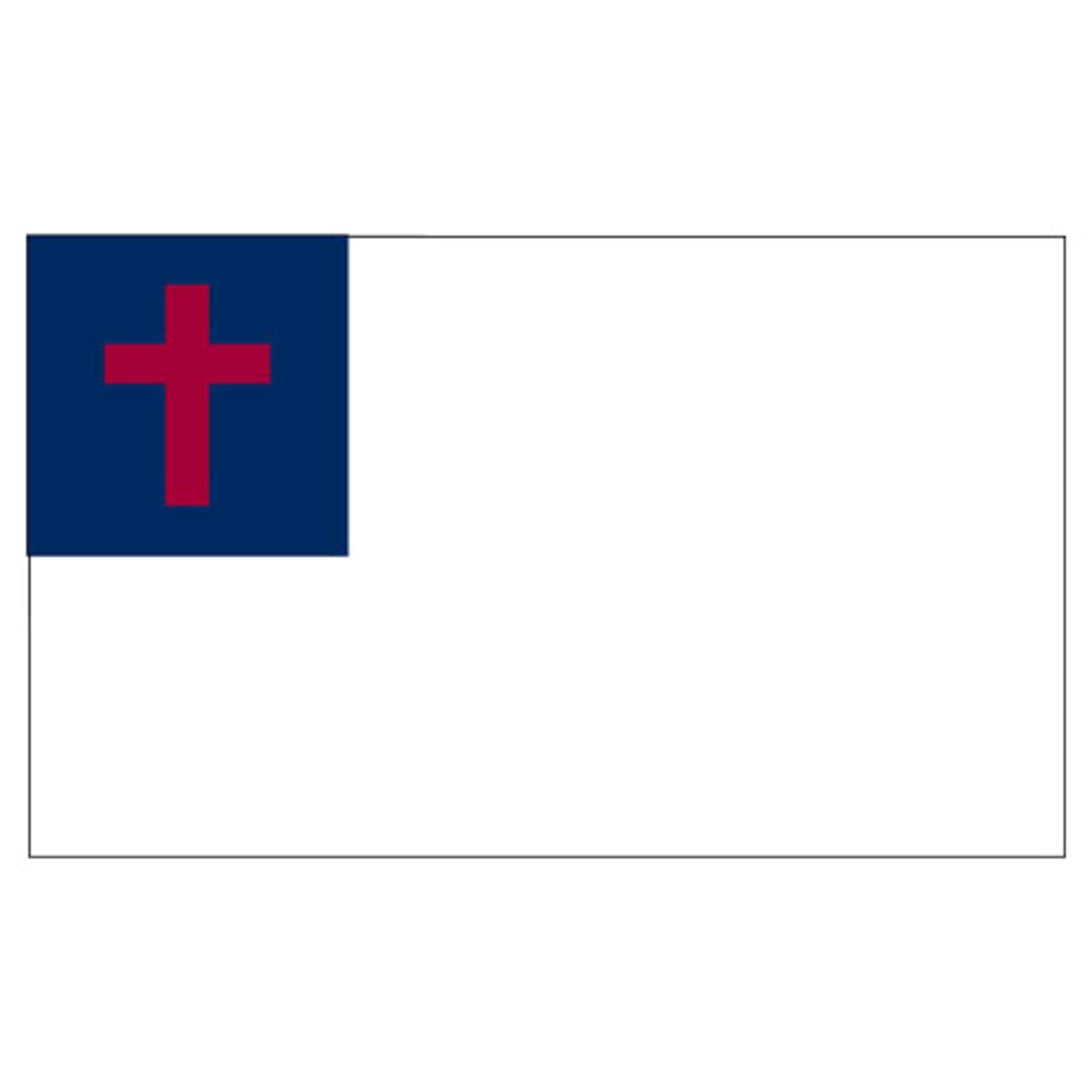 Christian 3ft x 5ft Printed Polyester Flag