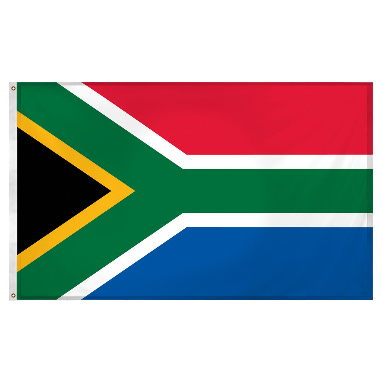 South Africa flag 3ft x 5ft Super Knit Polyester