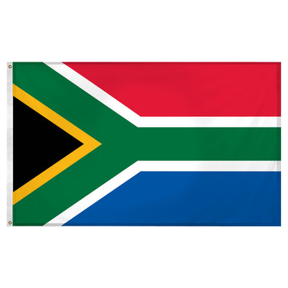 South Africa flag 3ft x 5ft Super Knit Polyester