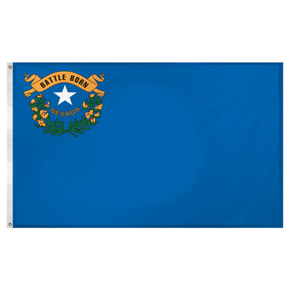 Nevada flag 3 x 5 feet Super Knit polyester
