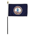 Virginia flag 4 x 6 inch