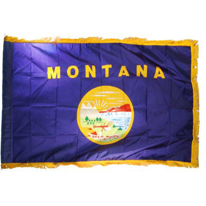 Montana Flag 3ft x 5ft Nylon Indoor
