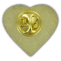 Canada Heart Pin - 1" x 7/8"
