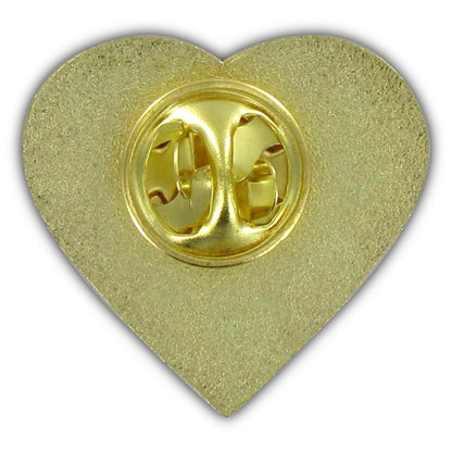 Canada Heart Pin - 1" x 7/8"