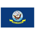 Navy 3ft x 5ft Printed Polyester Flag