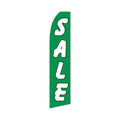Sale Swooper Flag - Green - 11.5ft x 2.5ft