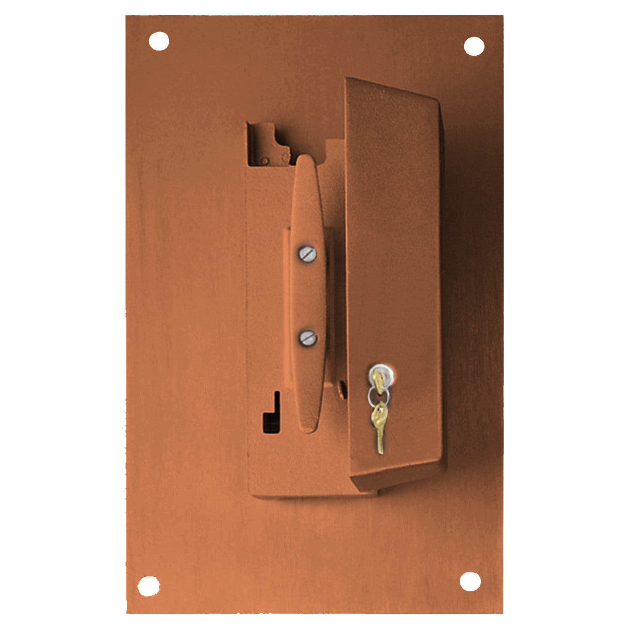 Wall Mounted Cleat Cover Box with Cylinder Lock