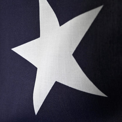 US Stars and Stripes 3ft x 6ft Printed Pleated Fan - US Made