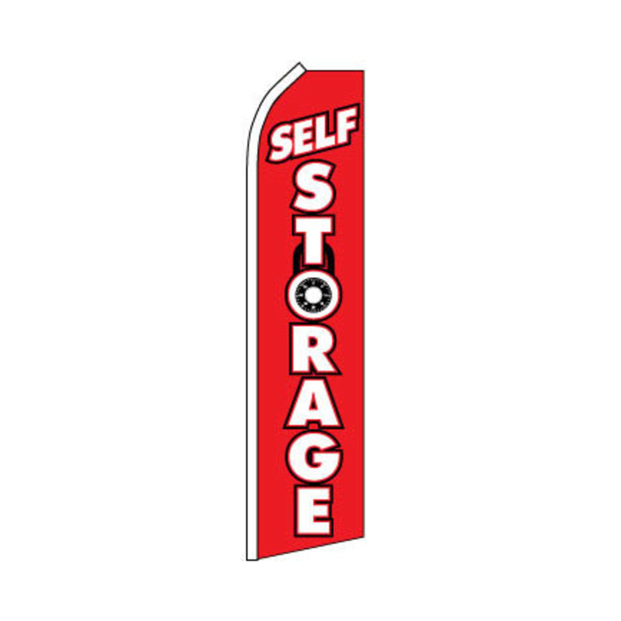 Self Storage Swooper Flag