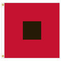 Hurricane Warning 36in x 36in Nylon Flag