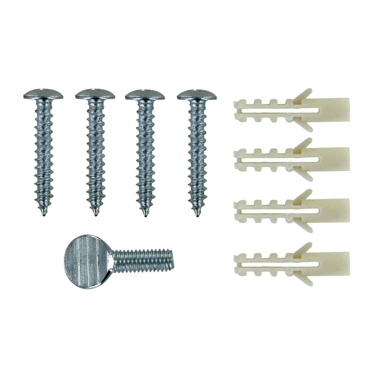 Electric Way Silver Aluminum Flag Pole Bracket (use on street lights & utility poles)