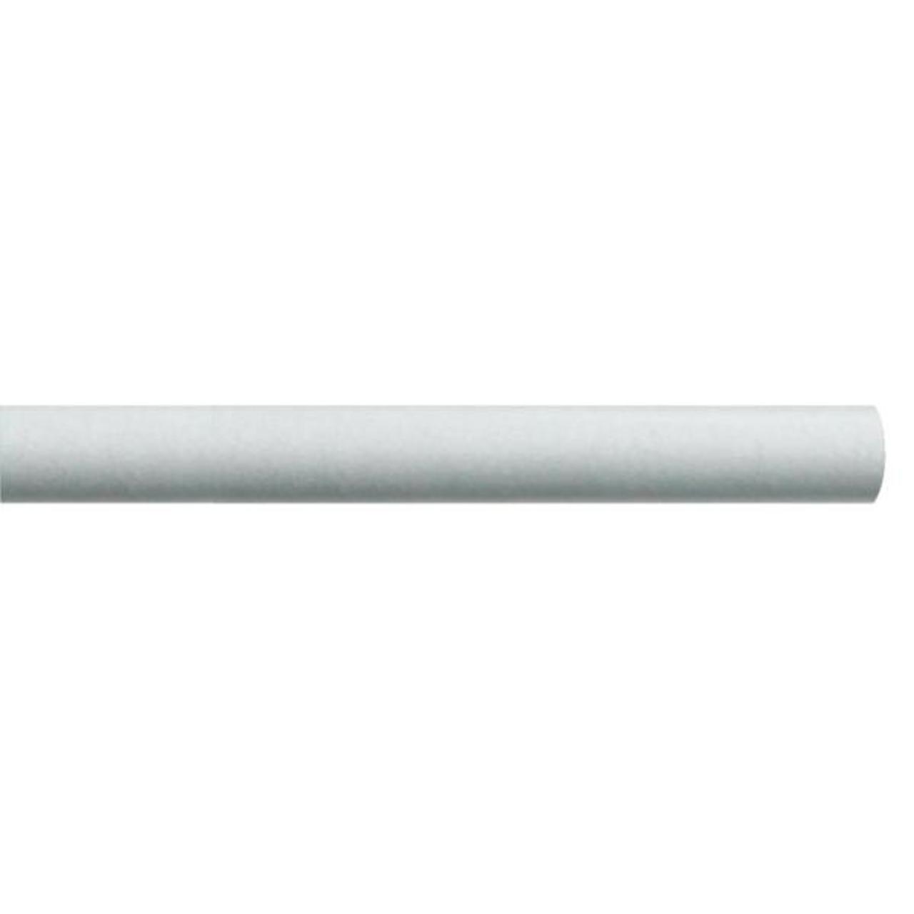 5ft White Fiberglass Pole