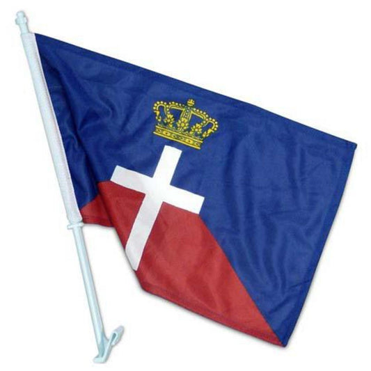 Custom 11in x 14in Thermal Printed Stick Flags & Car Flags